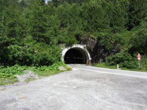 letzte Tunneldurchfahrt zum Schlegeisspeicher